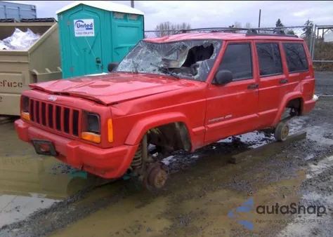 2000 Jeep Cherokee Classic из США, поврежденный, VIN 1J4FF58S7YL249671